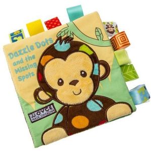 Kids Doek Boeken Dier Stijl Aap Uil Hond Pasgeboren Baby Speelgoed Leren Educatief Leuke Baby Baby Stof Boek Ratteles Игрушк