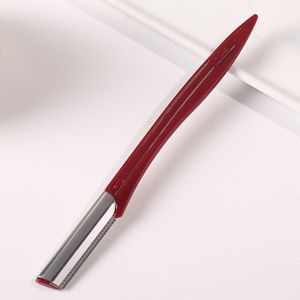 10Pcs Eenvoudige Wenkbrauw Lip Razor Trimmer Blade Scheerapparaat Mes Haar Remover Facial Make-Up Tool Vormgeven De Perfecte