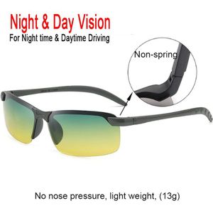 Anti-Glare Nachtzicht Driver Goggles Night Rijden Verbeterde Licht Bril Mode Zonnebril Bril Auto Accessries