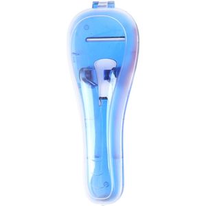 Draagbare Handleiding Scheermes Geval Mannen Reizen Scheerapparaat Trimmer Lichtgewicht Opbergdoos Mannelijke Scheren Machine Protector Badkamer Organiseren