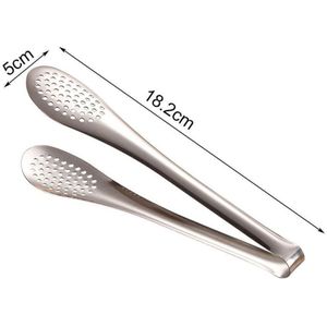 1Pc Keuken Rvs Komfoor Salade Bakken Anti Klem Clip Pot Tang Gereedschap Voor Koken Pastry tang Warmte I9M9