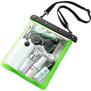 Waterdichte Schoudertas Zwemmen Surfen Strand Water Spelen Telefoon Transparante Toilettas Pouch