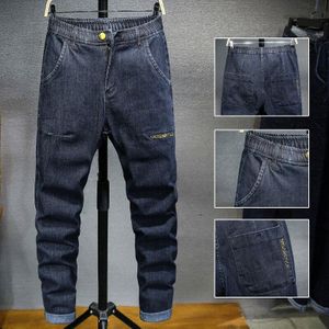 Stijl Jeans Mannen Groot Formaat 6XL Slim Broek Maat Broek Tij 6XL Jeans Voor Mannen Big Size boyfriend Jeans Mannelijke, 5018