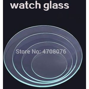 Horloge glas Lab schotel Ronde glazen ruiten Watchglasses Beker cover Lab glaswerk voor wetenschappelijke experimenten dia 50mm 10 stks/doos