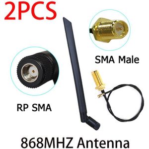 868Mhz 915 Mhz Antenne Lora Pbx Antena 5dbi RP-SMA Connector Gsm 915 Mhz 868 Iot Antena Antenne 21Cm sma Male/U. Fl Pigtail Kabel