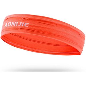 Aonijie E4086 Workout Hoofdband Antislip Zweetband Wrist Band Zachte Rekbare Bandana Running Yoga Gym Fitness Running