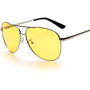 Lonsy Mannen Auto Night Zonnebril Gepolariseerde Rijden Bril Mannelijke UV400 Bescherming Zonnebril Eyewear Accessoires