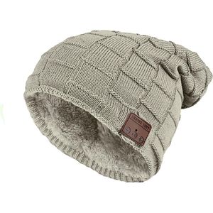 Winter Warm Muziek Hoed Draadloze Headset Sport Hoeden Hoofdtelefoon Slimme Cap Speaker Mic Hoeden Voor