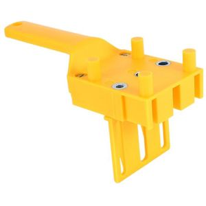 Houtbewerking Deuvel Jig 6 8 10Mm Boor Gids Metalen Mouwen Handheld Hout Doweling Gat Boor Ht2514
