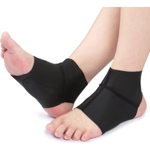 1 Paar Compressie Arch Brace Met Gel Enkel Protector Compressie Platte Voet Sokken Met Gel Binnenzool Kussen Voor Enkel