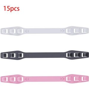 3/15Pcs Masker Haak Anti-Pijn Oor Aanpassing Houder Gesp Voor Gezichtsmasker Verlengen Touw Lijn Band head-Mounted
