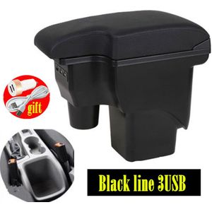 Voor Ford Focus 2 Armsteun Doos Voor Ford Focus 2 Mk2 Auto Armsteun Doos Auto Accessoires Nterior Retrofit Onderdelen Center opbergdoos Usb