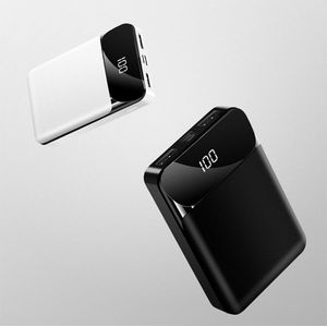 Bakeey 10000Mah Dual Usb Led Display Snel Opladen Power Bank Case Voor Smart Telefoon Digitale Camera 'S Voor Iphone Xs 11 Pro