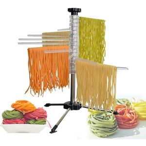 Zelfgemaakte Noodle Droogrek Veilig Materiaal Spaghetti Pasta Stand Houder Draaibare Pasta Droger Koken Gereedschap Keuken Gadget Gereedschap