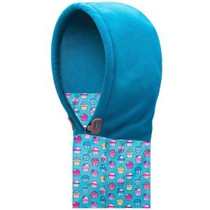 AONIJIE E813 Kinderen Kids Dubbele Gelaagde Winter Thermische Fleece Bivakmuts Gezicht Cover Ski Cap Masker Sjaal Voor Hardlopen Fietsen