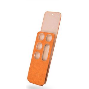 Oranje Afstandsbediening Covers Pu Bescherm Case Skin Cover Voor Apple Tv 4 Afstandsbediening