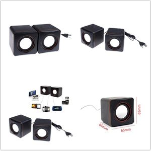 1Pcs Usb Mini Computer Speaker Desktop Notebook Kleine Luidspreker Draagbare Speaker Goedkope Dual Speakers