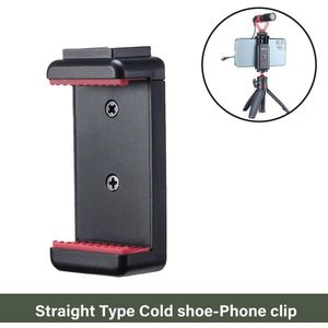 Telefoon Mount Clip Adapter Mount Bracket Houder Clip Met Koude Schoen Compatibel Met Statief Voor Fotografie