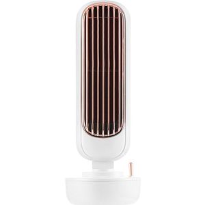 Draagbare Retro Bladeless Fan Zomer Cooling Fan Usb Airconditioner Spuiten Bevochtiging Desktop Voor Home Office Mode Fan