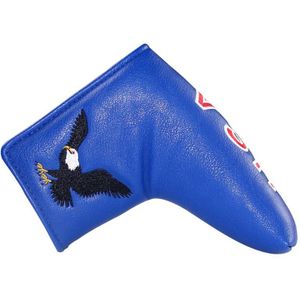 Pinmei Golf Blade Putter Covers Usa Eagle Vlag Golf Headcovers Golf Club Head Covers Zachte Pu Lederen Magneten Clouser Club covers