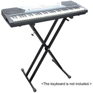 Universele Opvouwbare Piano Keyboard Stand Beugel Dubbele X-Stijl Metalen Met Anti-Slip Rubber Caps Voor Digitale Piano midi Keyboard