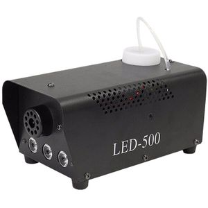 Draadloze Controle Led 500W Fog Rookmachine Afstandsbediening Rgb Kleur Rook Ejector Led Dj Party Stage Licht Rook Thrower eu Plug