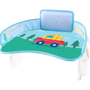 Kids Draagbare Autostoel Bureau Eten Drinken Tafel Lade Baby Autostoeltje Lade Waterdichte Wandelwagen Holder Kids Auto Accessoires