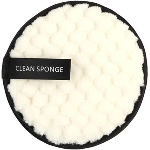 1Pc Herbruikbare Katoenen Pads Make Up Facial Remover Wasbaar Vegen Pads Nail Art Cleaning Pads Zachte Pluche Gezicht Wassen spons