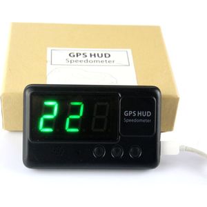 C60 auto HUD gps Snelheidsmeter Head Up Display KM/h & MPH Overspeed Waarschuwing Voorruit Project Alarm Hoofd- up display Voertuig