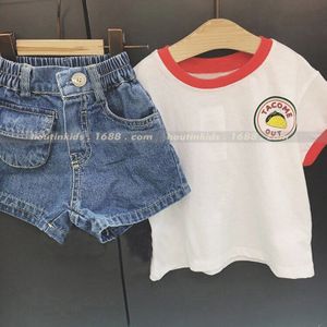 Kids Shorts Enkellange Elastische Taille Losse Casual Casual Eenvoudige Comfortabele Geschikt Smart Licht Zomer Kinderen Meisjes