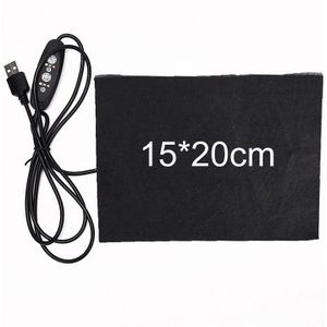1 Pcs Elektrische Winter Koolstofvezel Verwarming Pad Handwarmer Usb Verwarming Film Infrarood Koorts Warmte Mat