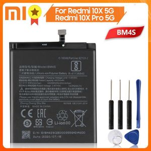 Originele Xiaomi BN54 BM4S Telefoon Batterij Voor Xiaomi Redmi Note 9 Note9 Redmi 10X 4G Redmi 10X 5G 10X Pro 5G Originele Batterij Tool