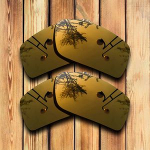 100% Precies Gesneden Gepolariseerde Vervanging Lenzen Voor-Spy Optic Algemene Zonnebril Koper &amp; Koper Mirrored Combineren Opties