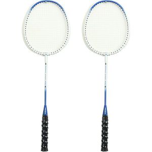 HENBOO Duurzaam Lichtgewicht Badminton Set Ijzer Legering Training Badminton Racket En Draagtas Sportartikelen Standaard Gebruik 2307