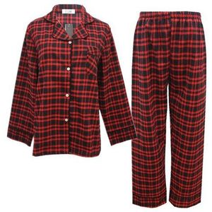 Koreaanse Versie Pyjama Set Voor Vrouwen Schotland Plaid Katoen Lange Mouwen Top Broek Set Mannen Paar Pyjama nachtkleding