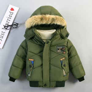 Boys Coats - Donsjack - Winter - Met Afneembare Capuchon - Zwart