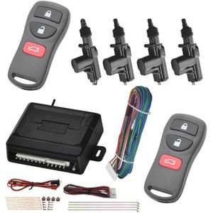 1 Set Professionele Creatieve Alarm Systeem Auto Accessoires Auto Alarm Kit Auto