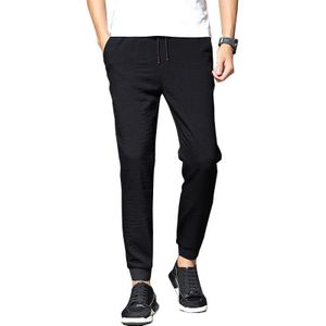 Streetwear Zwarte Mannen Broek Harembroek Mannen Elastische Taille Punk Broek Toevallige Jogger Broek Mannen Hip Hop Broek