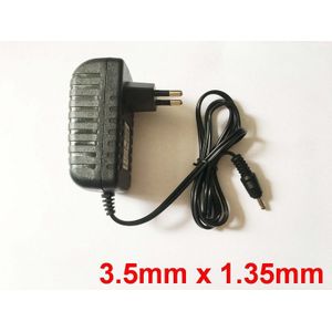 1 STUKS EU AC/DC 5V 3A 12V 2A 9V 2A 6V 2.5A 6V 3A Schakelende voeding adapter plug 3.5mm x 1.35mm