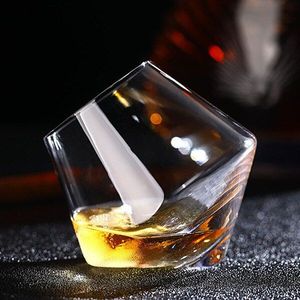 2 Patroon Onregelmatige Wijnglas loodvrij Hittebestendige Transparant Kristal Bier Whisky Brandy Cup Drinkware Bar