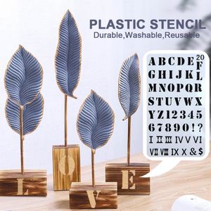 12 Stks/set Plastic Planner Diy Tekening Sjabloon Dagboek Journal Stencil Set