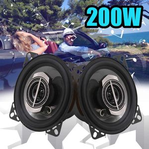 200W 12V 4 inch DIY Gemodificeerde Speaker Auto Auto Coaxiale Luidspreker 360 Graden Surround Woofer Car Party Decoratie