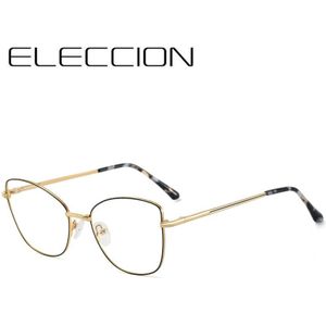 Eleccion Legering Vrouwen Brillen Ondersteuning Recept Brilmontuur Originele Anti Blue Ray Computer Eyewear UV400