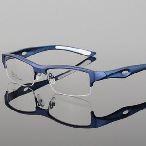 Mannen Vrouwen Sport TR90 Frame Glazen Half Brillen Frames Licht Gewicht Recept Brillen Optische Brilmontuur Oculos