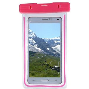 Waterdichte Mobiele Telefoon Geval Voor Huawei Honor 7X / Mate Se Clear Pvc Verzegelde Onderwater Lichtgevende Dry Pouch Cover Met neck Strap