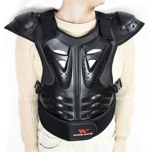 Protector Motorcycle Adult Body Armor 4-16 Kinderen Kid Guard Sport Jacket Gear Fiets Snowboard Hockey Terug Borst Bescherming