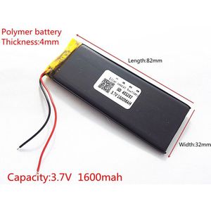 403282 1600 mah 3.7 V Lithium Polymeer Batterij Oplaadbare Batterij Voor Goophone I5 Y5 V5 Kloon iPhone