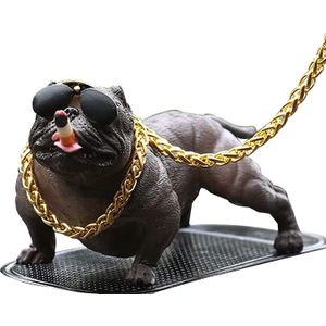 Auto Decoratie Simulatie Bully Hond Pop Decor Auto Interieur Accessoires Ornamenten Leuke Chritmas Thuis Kamer