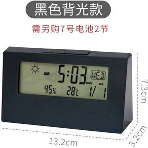 Smart Alarm Tafel Klok Elektronische Verlichting Verlichting Tafel Horloge Klok Met Thermometer Electronica Hogar Wekker BA60SZZ