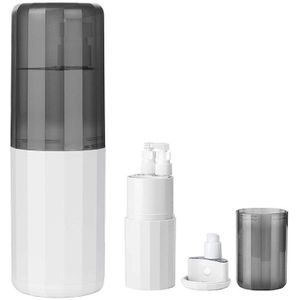 Reizen Draagbare Toothbrushing Cup, Badkamer Druk Opslag, Gebotteld Wassen Cup Set, Geschikt Voor Elektrische Tandenborstels